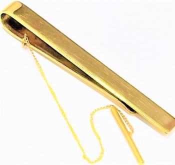 Tie Clip - gold - 1970
