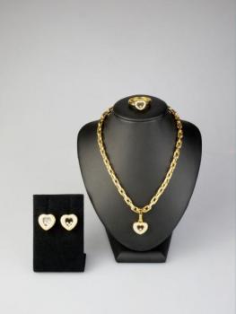 Set of Jewelry - yellow gold, diamond - Chopard - 1890